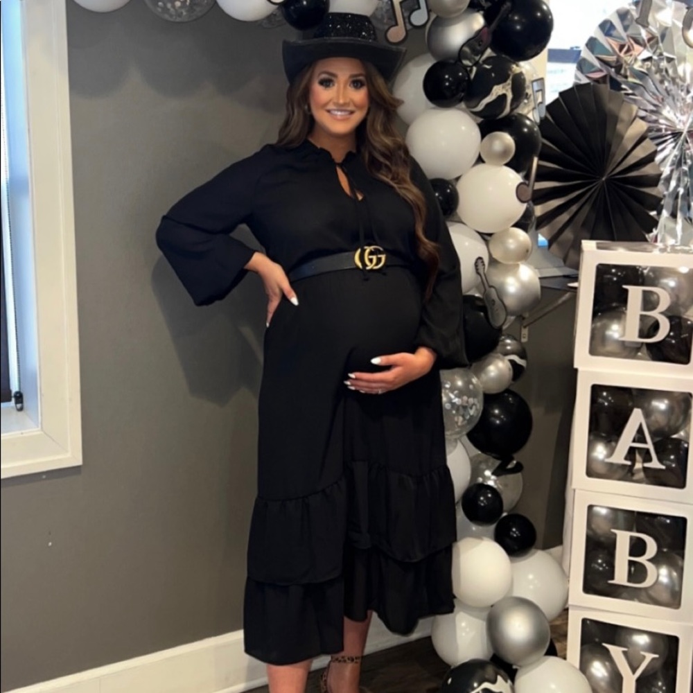 Show Me Your Mumu - Black Maxi - Large